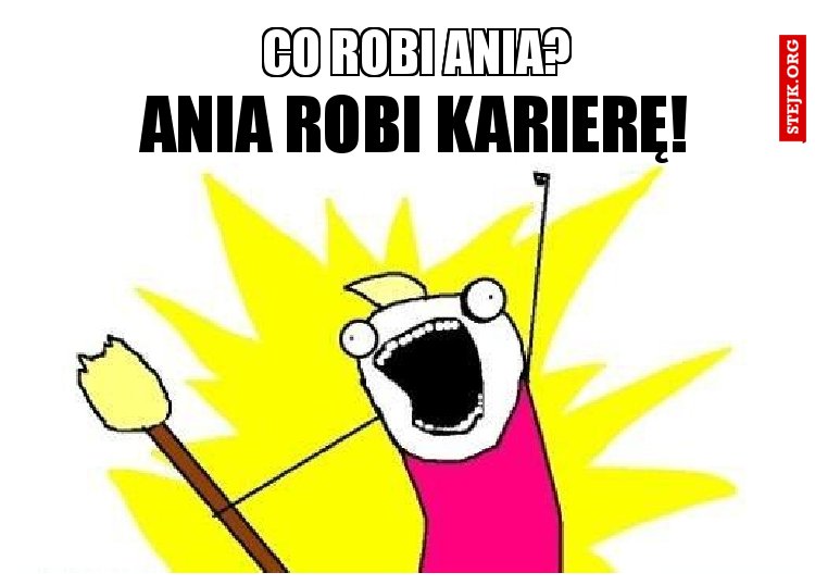 CO ROBI ANIA?