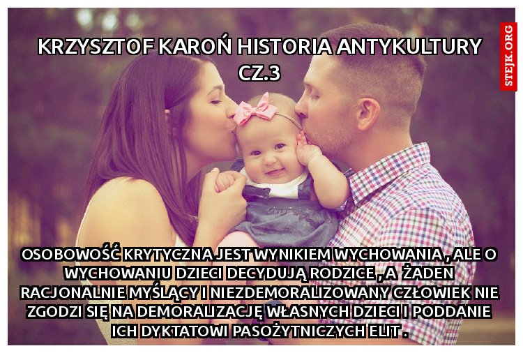 krzysztof karoń historia antykultury cz.3