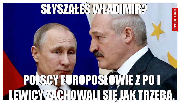 Słyszałeś Władimir?