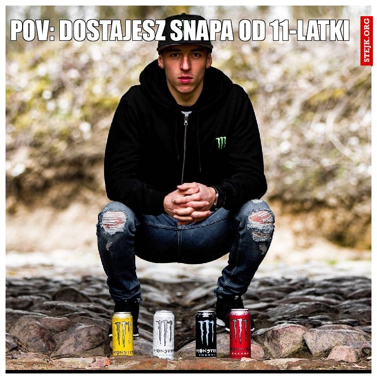 Pov: dostajesz snapa od 11-latki