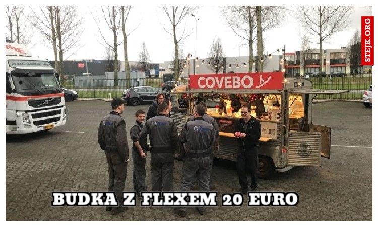 Budka z flexem 20 euro