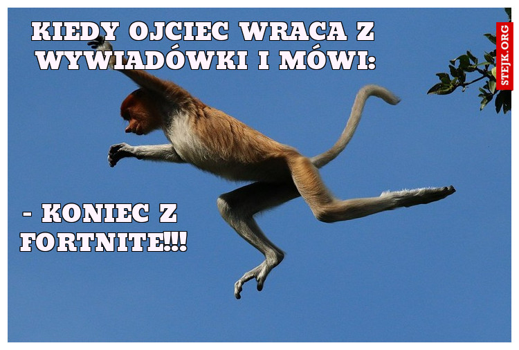 Kiedy ojciec wraca z wywiadówki