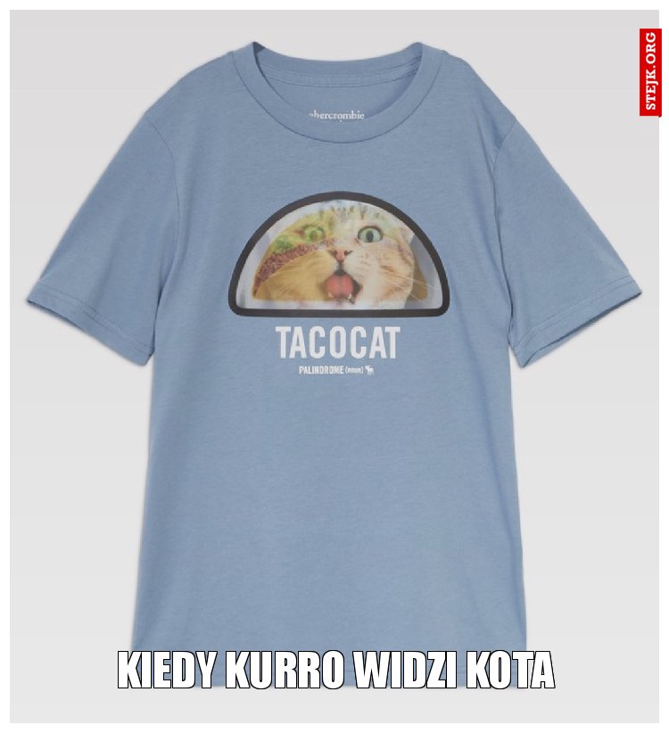 Kiedy Kurro widzi kota