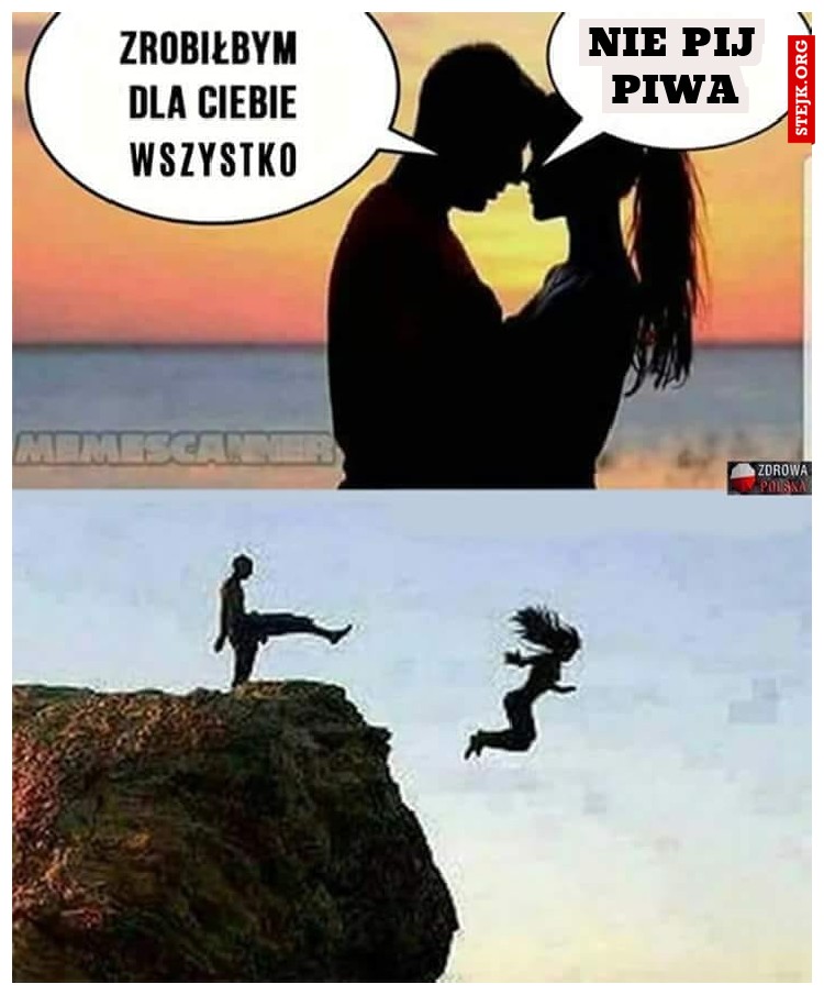 nie pij piwa