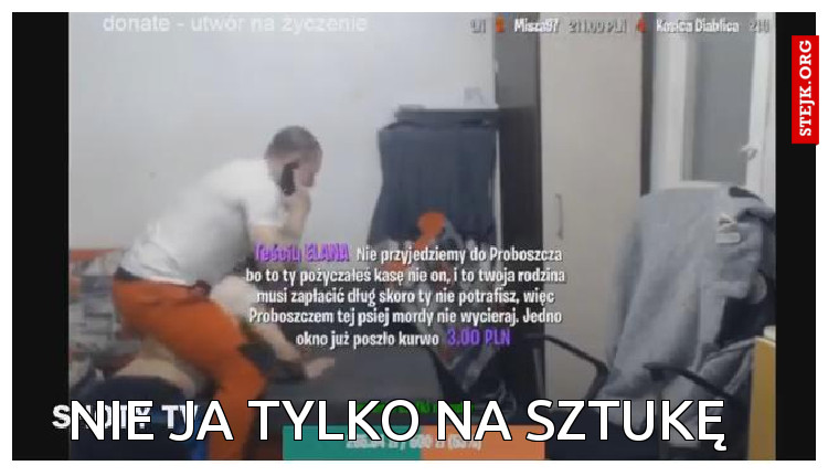 Nie ja tylko na sztukę