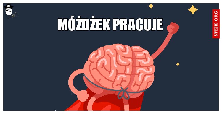 Móżdżek pracuje