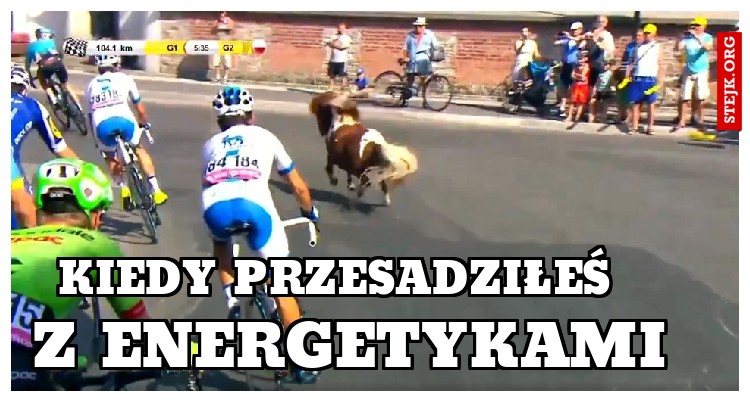 kiedy przesadziłeś  