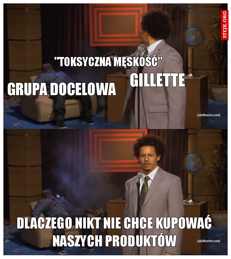 reklama Gillette