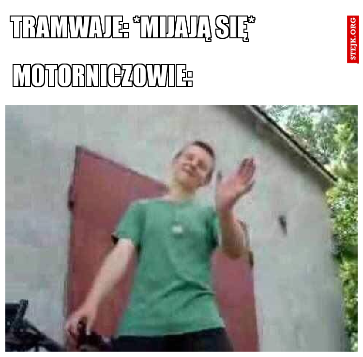 Tramwaje: mijają się