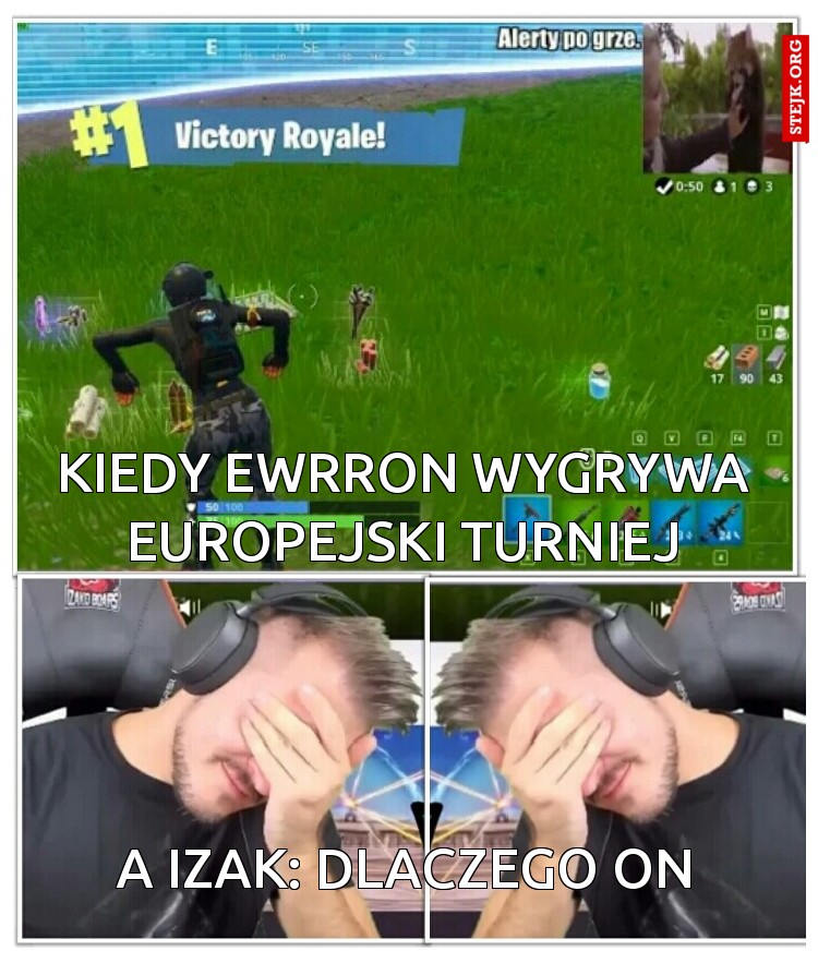 Kiedy Ewrron wygrywa europejski turniej