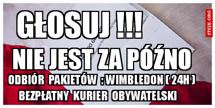 GŁOSUJ !!!