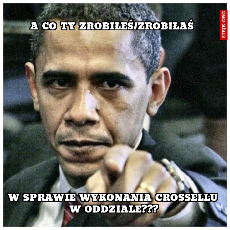 A co Ty Zrobiłeś/Zrobiłaś 
