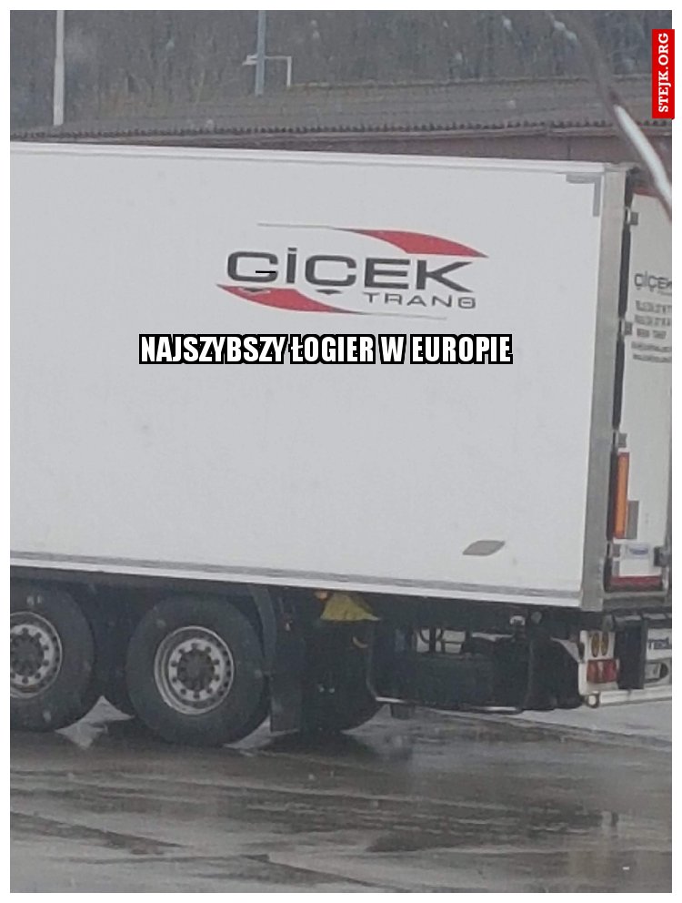 Najszybszy łogier w Europie