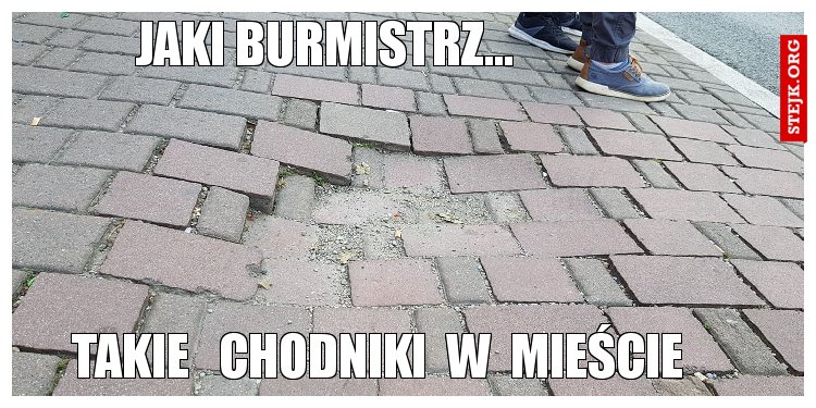 jaki burmistrz...