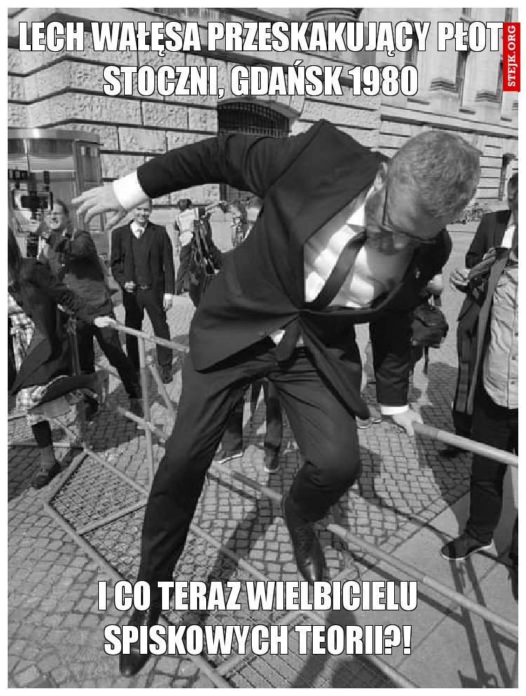 I co teraz wielbicielu spiskowych teorii?!
