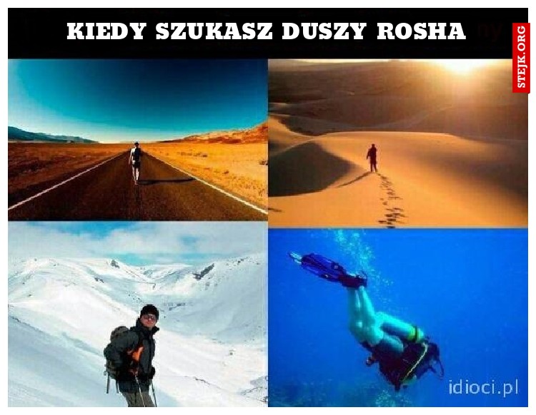 Kiedy szukasz duszy Rosha