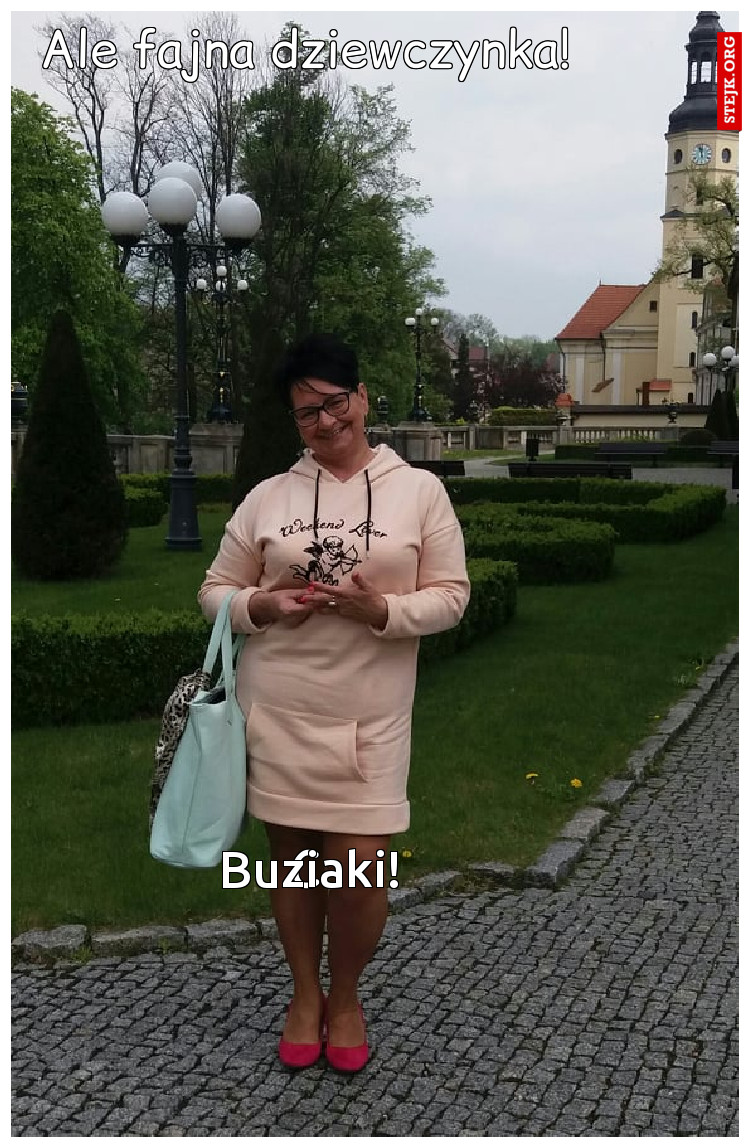 Ale fajna dziewczynka!