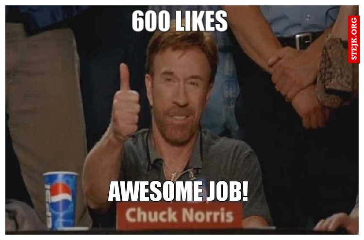 600 likes