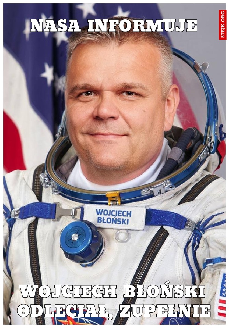NASA INFORMUJE