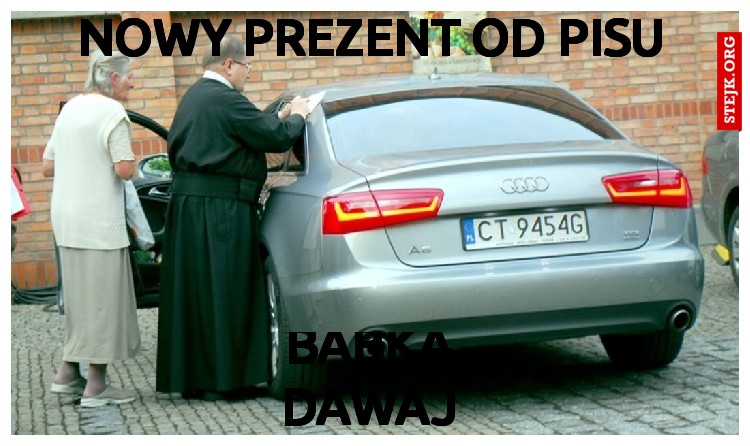 NOWY PREZENT OD PISU