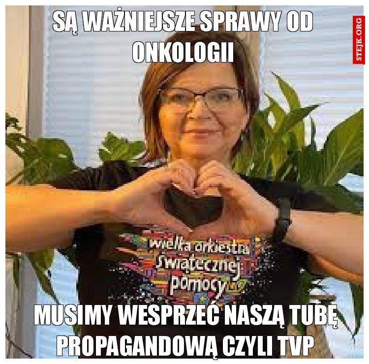 Są ważniejsze sprawy od onkologii