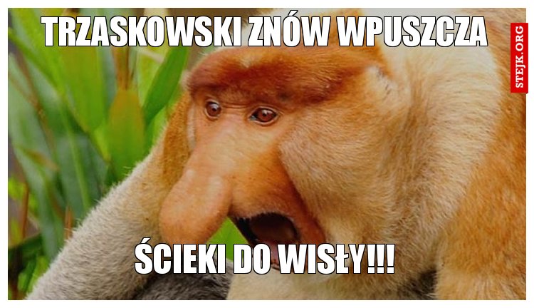 Trzaskowski znów wpuszcza