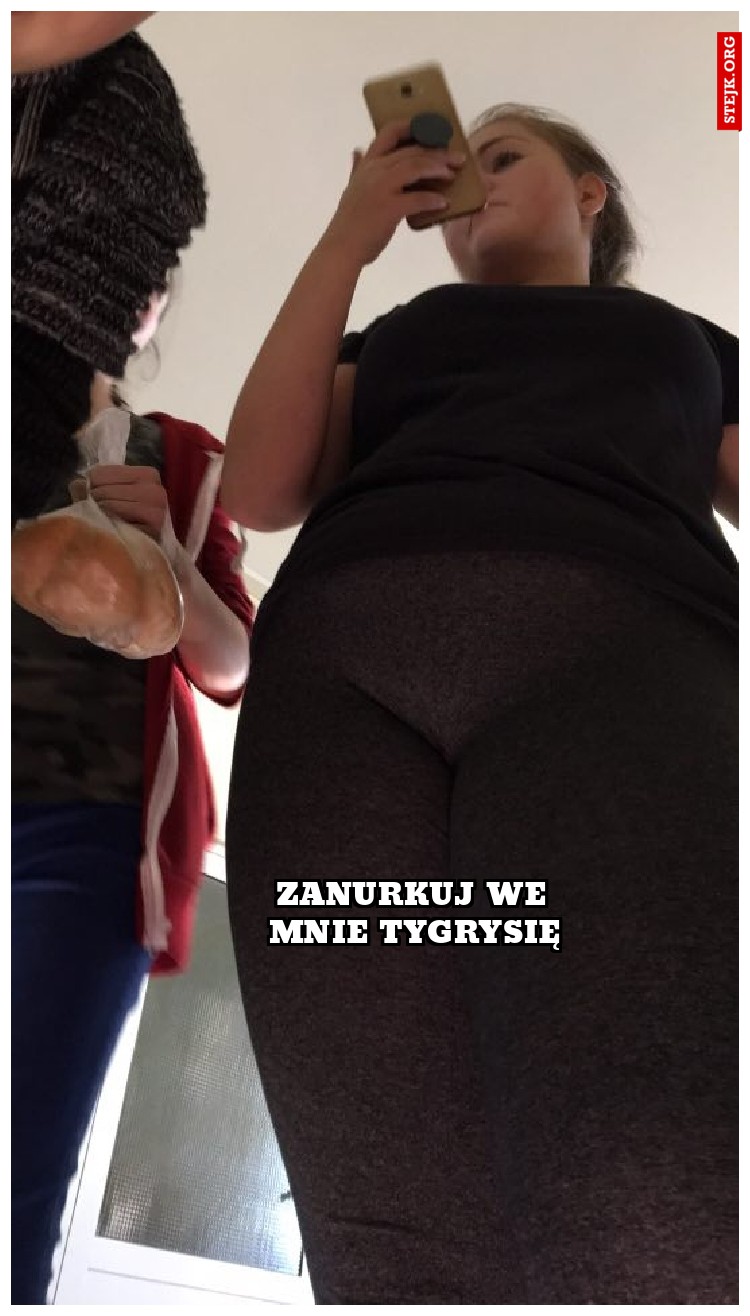 zanurkuj we mnie tygrysię
