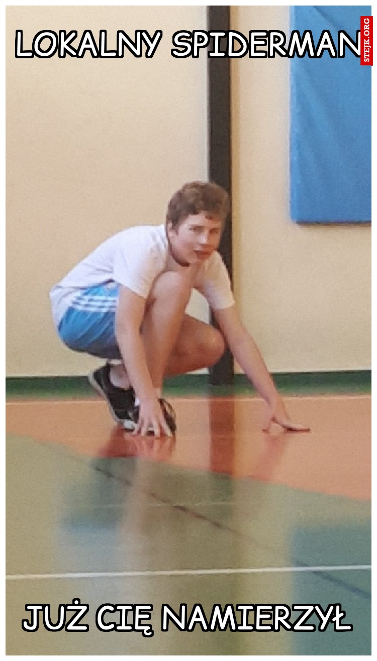 lokalny spiderman