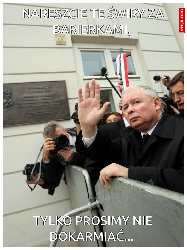 Nareszcie te świry za barierkami, 