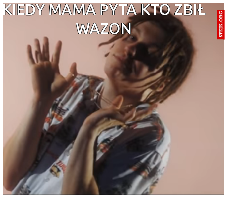 kIEDY MAMA PYTA KTO ZBIŁ WAZON