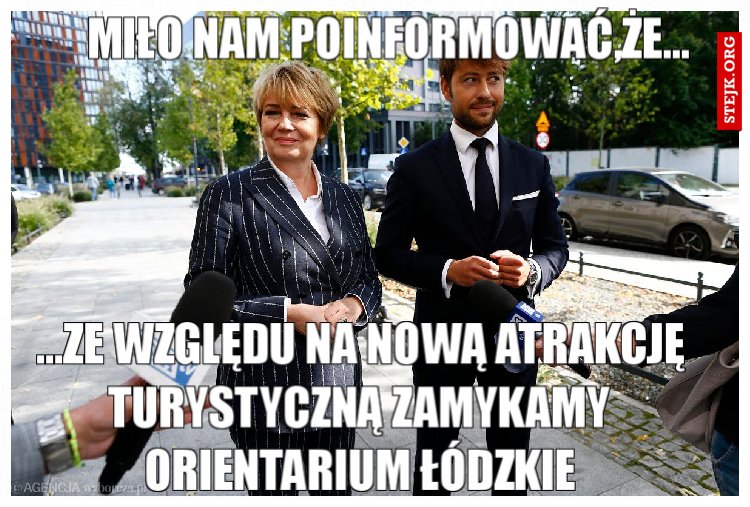 Miło nam poinformować,że...
