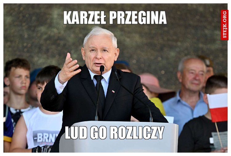 KARZEŁ PRZEGINA