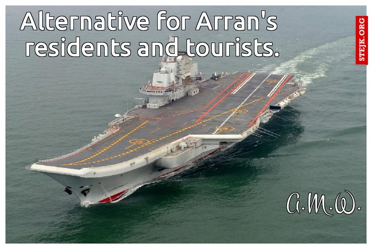 Alternative for Arran's 