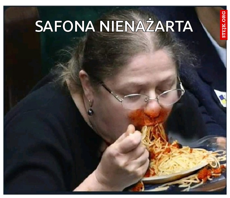 Safona nienażarta