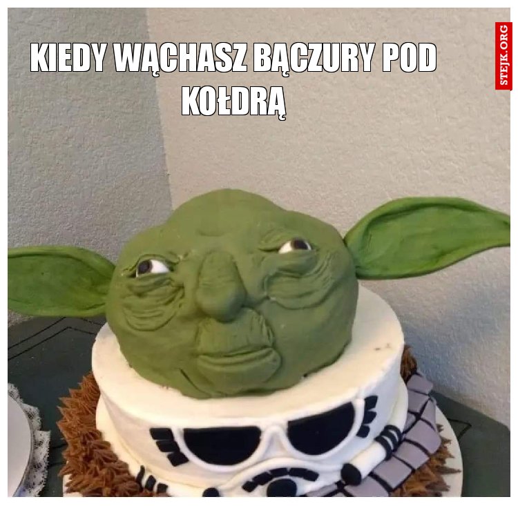 KIEDY WĄCHASZ BĄCZURY POD KOŁDRĄ