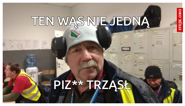 Ten wąs nie jedną 