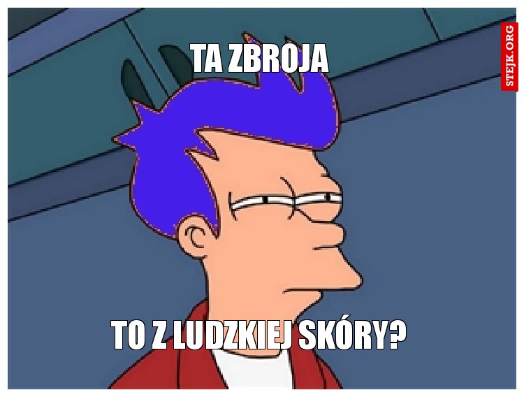 ta zbroja