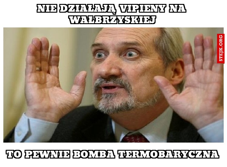 Nie działają Vipieny na wałbrzyskiej