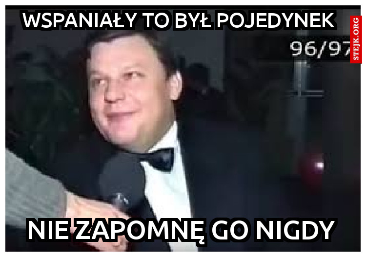 Wspaniały to był pojedynek