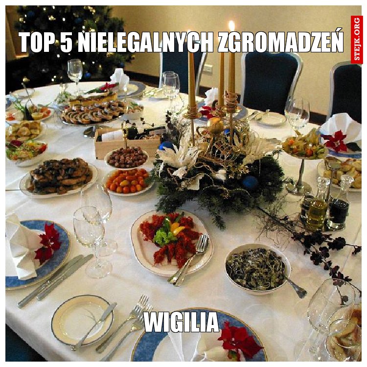 TOP 5 NIELEGALNYCH ZGROMADZEŃ