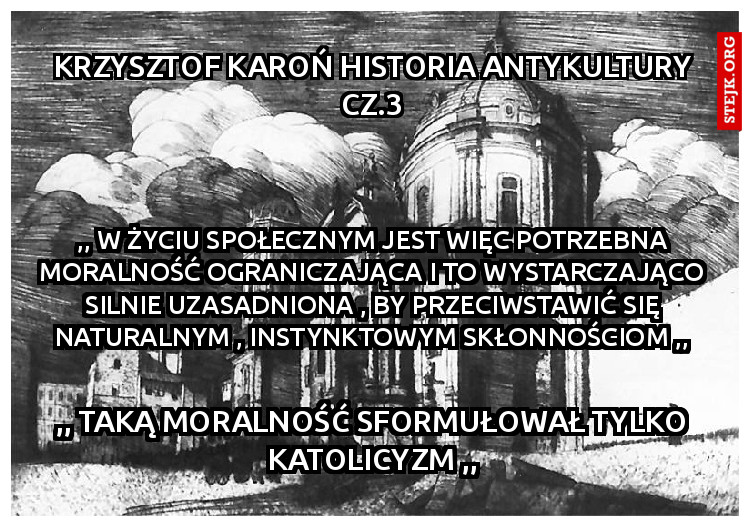 krzysztof karoń historia antykultury cz.3