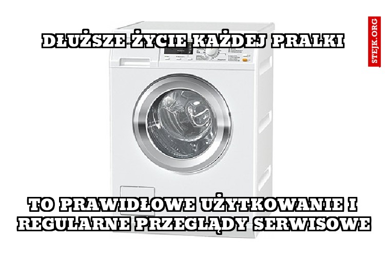 Dłuższe życie każdej pralki