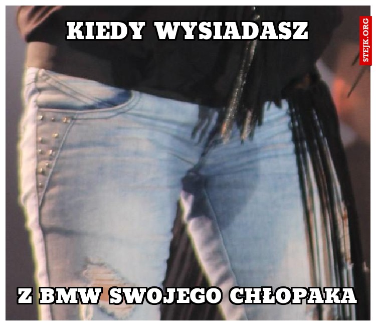 Kiedy wysiadasz