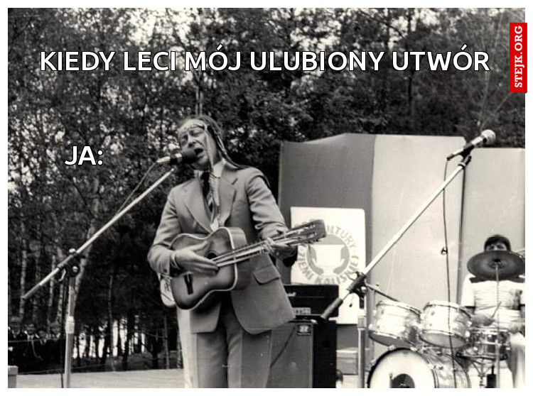Kiedy leci mój ulubiony utwór