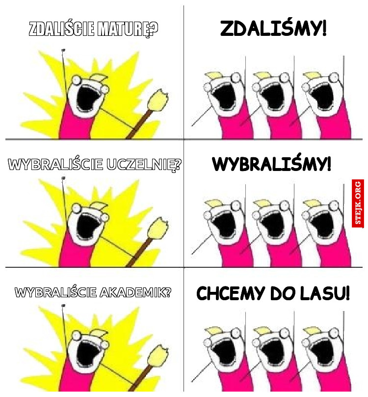 Zdaliście maturę?