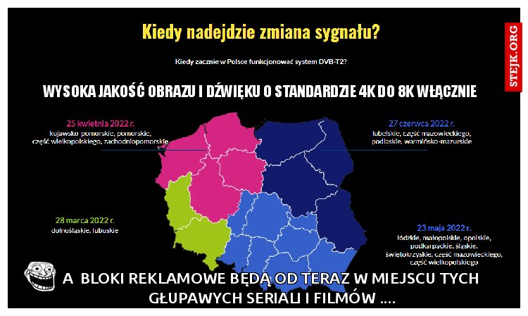 A  BLOKI REKLAMOWE BĘDĄ OD TERAZ W MIEJSCU TYCH GŁUPAWYCH SERIALI I F ILMÓW ....