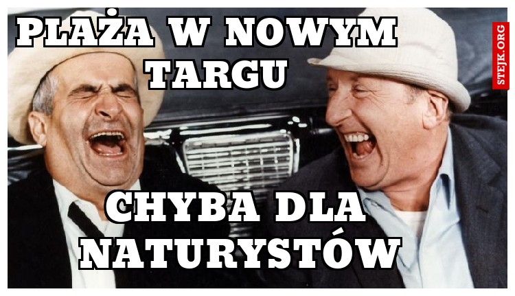 plaża w nowym        targu      