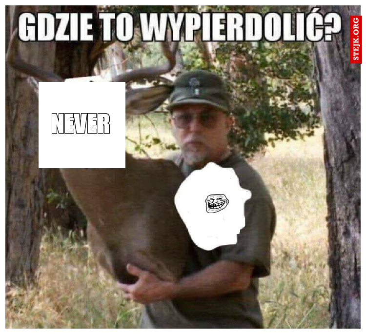NEVER