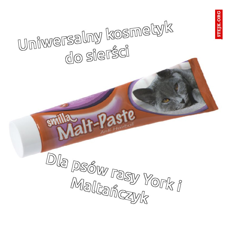 Uniwersalny kosmetyk do sierści