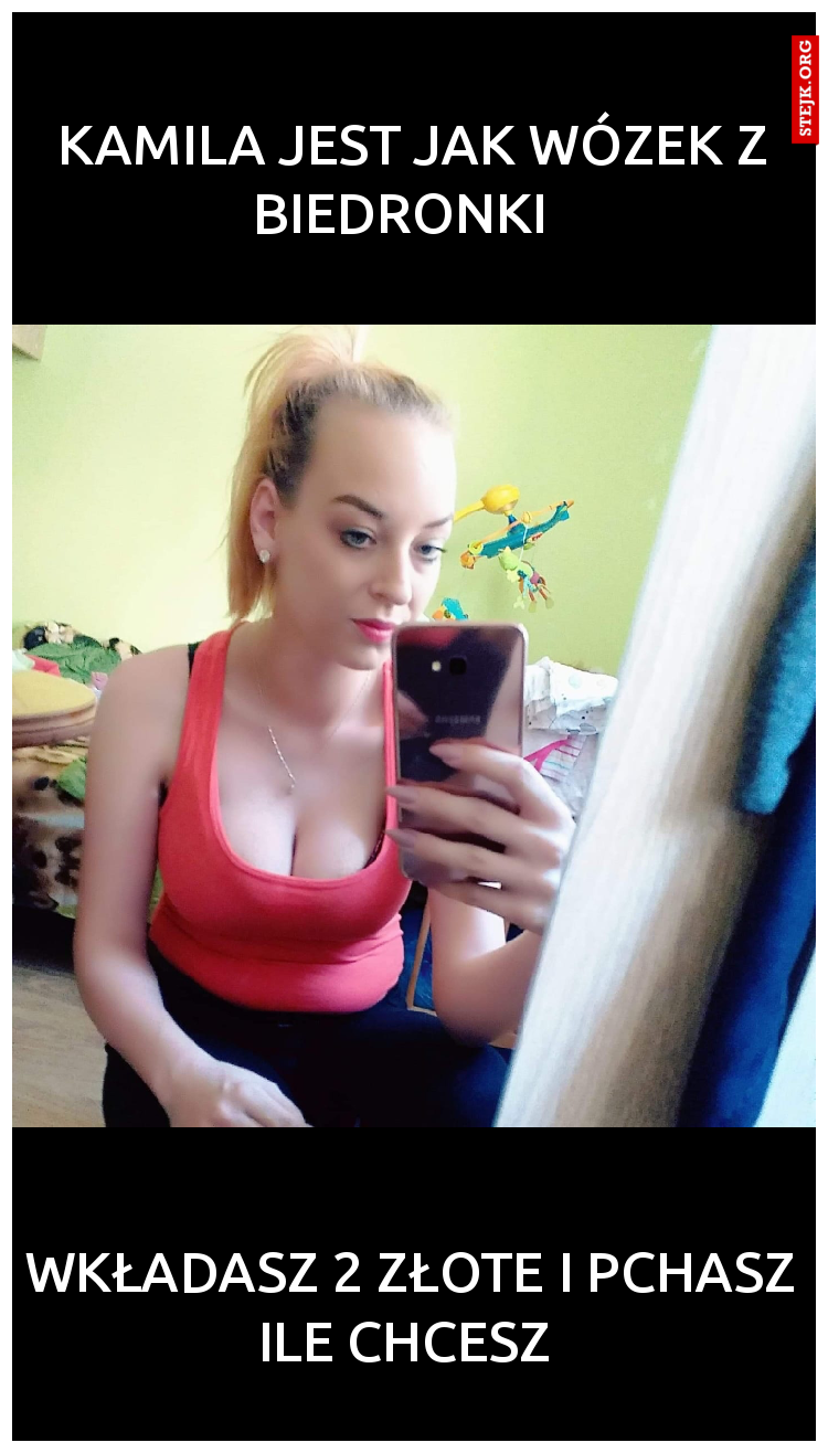 Kamila nie jadą ogórków kiszonych 